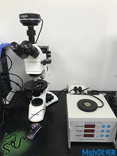 明美偏光显微镜助力湖北理工学院晶体检测
