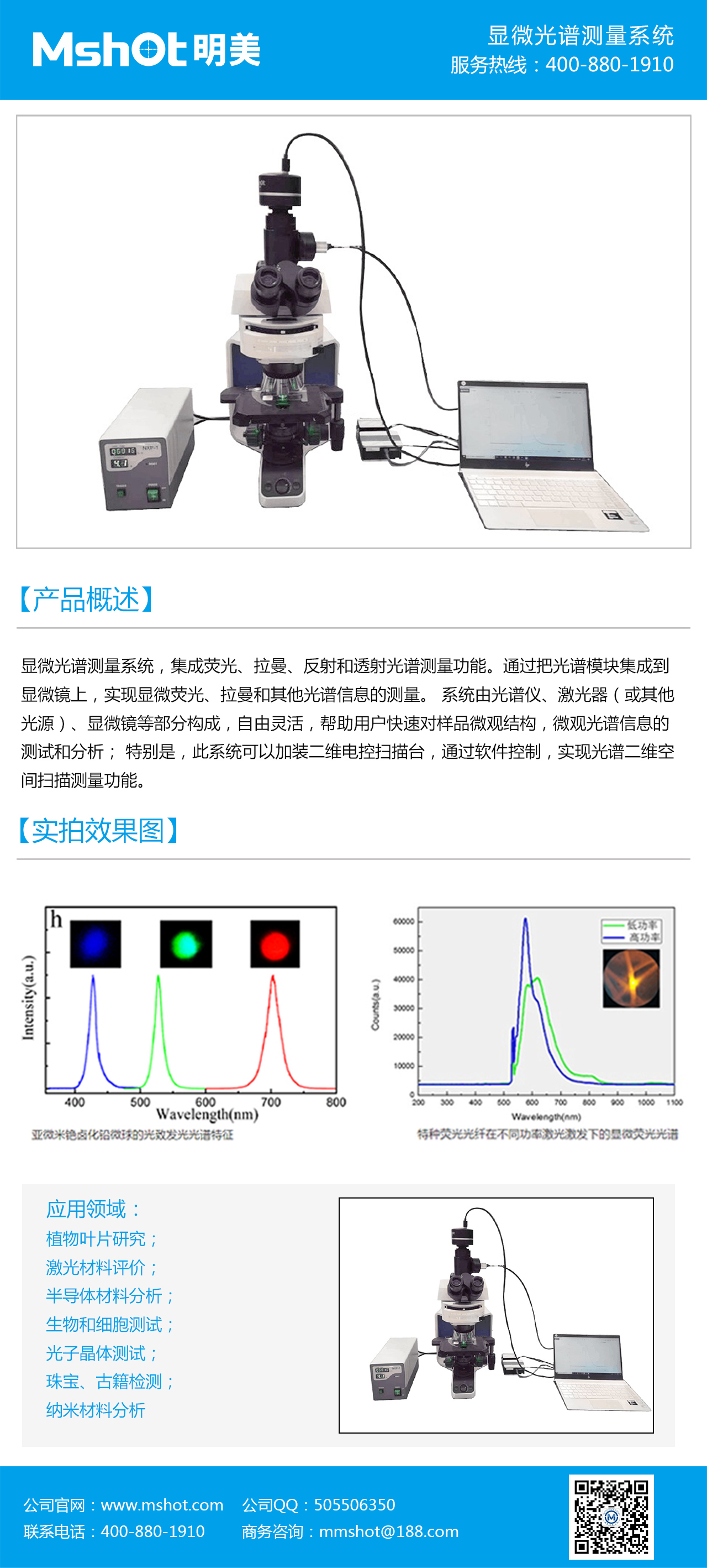 显微光谱测量系统